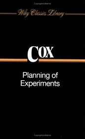 Planning of Experiments (Wiley Classics Library)