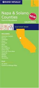 Rand McNally Napa & Solano Counties, Davis & Woodland, California: Local Street Detail (Rand McNally Folded Map: Cities)