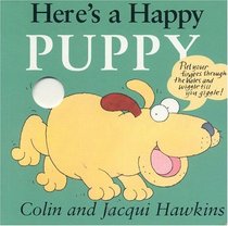 Here's a Happy Puppy : Finger Wiggle Board Book (Finger Wiggle)