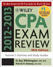 Wiley CPA Examination Review, Outlines and Study Guides (Wiley Cpa Examination Review Vol 1: Outlines and Study Guides) (Volume 1)