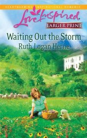 Waiting Out the Storm (North Country, Bk 2) (Love Inspired, No 575) (Larger Print)