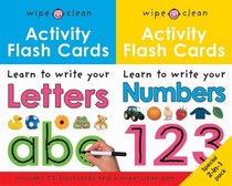 Wipe Clean two books in one - Learn to write your letters & Learn to write your numbers
