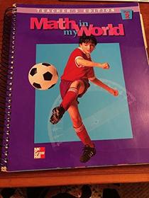 Math in My World Part 2: Teacher's Edition