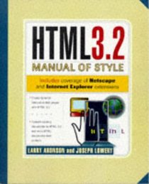 Html 3.2 Manual of Style (Htmlmanual of Style)