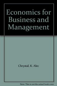 Economics for Business and Management