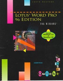 Lotus Word Pro 96 (Quicktorials Series)