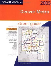 Rand Mcnally 2005 Denver Metro: Street Guide