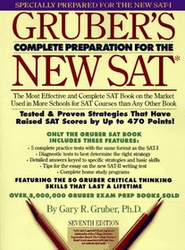 Gruber's Complete Preparation for the New Sat: Featuring Critical Thinking Skills (7th ed)