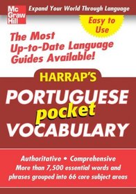 Harrap's Pocket Portuguese Vocabulary (Harrap's language Guides)