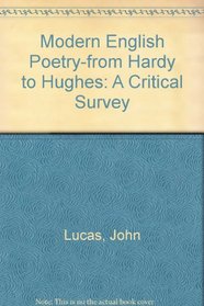 Modern English Poetry-from Hardy to Hughes
