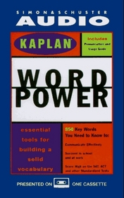 Kaplan Word Power: Vocabulary Building for Success (Audio Cassette)