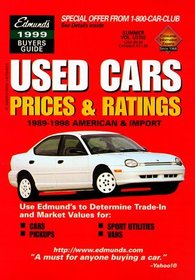 Edmund's Used Cars & Trucks: Prices & Ratings 1999 : Winter (Edmund's Used Car Prices and Ratings, Winter 1999)