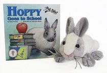 Hoppy Goes to School 3-Piece Set (Paperback Book, CD and 5 Beany Toy)