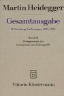 Gesamtausgabe, Ln, Bd.20, Prolegomena zur Geschichte des Zeitbegriffs