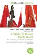 Criticism of Human Rights Watch
