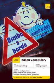 Italian Vocabulary (Teach Yourself Languages)