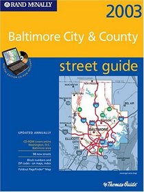 2003 Baltimore City & County Street Guide
