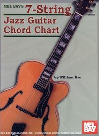 Mel Bay 7-String Jazz Guitar Chord Chart