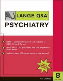 Lange Q&A: Psychiatry (Lange Q&a Series)
