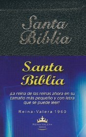 RVR 1960 Mini Bible imiitation Leather flex Blue (Spanish Edition)