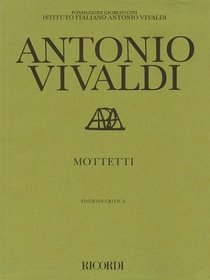 Mottetti (Motets): Critical Edition Score (Study Score)