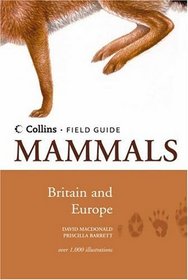 Mammals of Britain  Europe (Collins Field Guide)