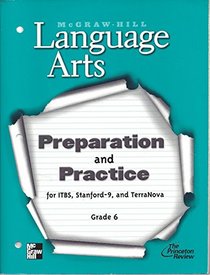 Test Preparation and Practice Workbook Blackline Masters (Language arts)