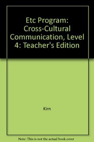 Etc Level 4: Cross-Cultural Communication, a Competency Based Listening/Speaking Book
