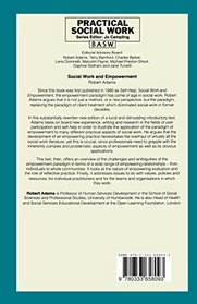 Social Work and Empowerment (British Association of Social Workers (BASW) Practical Social Work S.)