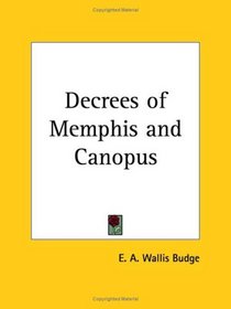 Decrees of Memphis and Canopus