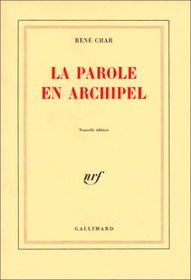 La parole en archipel (French Edition)