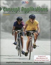 SRA concept Applications Workbook (Comprehension C)