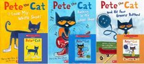 Pete the Cat Book and CD Pack (Book and CD) : Pete the Cat and His Four Groovy Buttons / Pete the Cat: I Love My White Shoes /Pete the Cat: Rocking in My School Shoes (Pete the Cat)