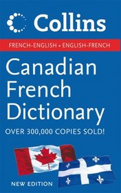 Collins Canadian French English Dictionary