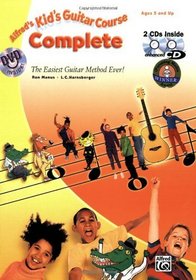 Kid's Guitar Course Complete (Book, Enhanced CD & DVD) (Alfred's Kid's Guitar Course)
