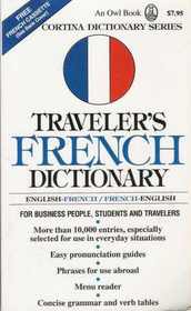 Traveler's French Dictionary (Cortina Dictionary)