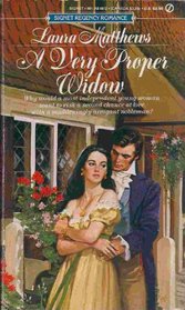 A Very Proper Widow (Signet Regency Romance)