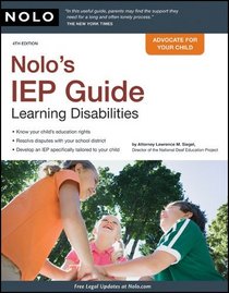 NOLO's IEP Guide: Learning Disabilities