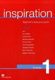 Inspiration. Teacher's resource pack. Level 1 Builder