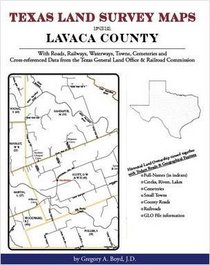 Texas Land Survey Maps for Lavaca County, Texas
