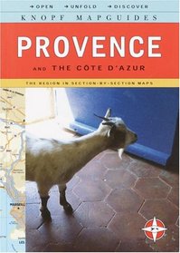 Knopf MapGuide: Provence and Cote D'Azur (Knopf Mapguides)