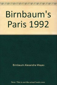 Birnbaum's Paris 1992