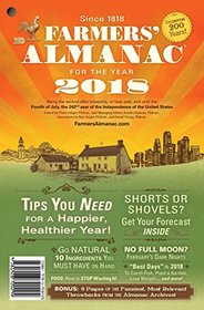 Farmers' Almanac 2018