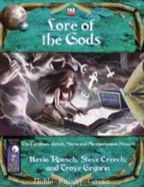 Lore of the Gods (d20; BAS1017)