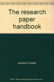 The research paper handbook: Instructors manual