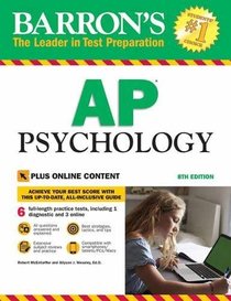 Barron's AP Psychology, 8th Edition: with Bonus Online Tests