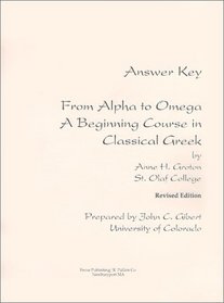 Answer Key from Alpha to Omega