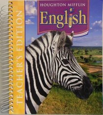 Houghton Mifflin English Grade 5 Teacher's Edition (Spiral Bound) (Houghton Mifflin English, Grade 5)