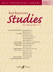 Real Repertoire Studies for Piano Grades 2-4: Elementary to Early Intermediate (Trinity Repertoire Library)