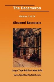 The Decameron Volume II of IV